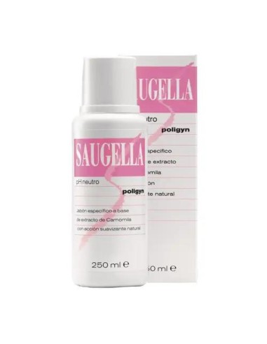 Saugella Poligyn Jabón Zona Íntima 250 ml