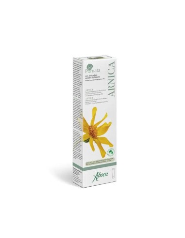 Aboca Biopomada Arnica Biopomada Arnica - Tubo De 50 Ml, Refrescante Y Lenitiva, Alivio Cutáneo, 50 ml