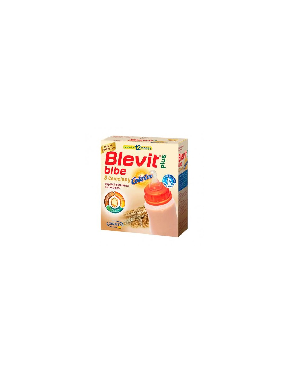 Blevit Plus 8 Cereales Y Colacao Biberon Polvo 600 G
