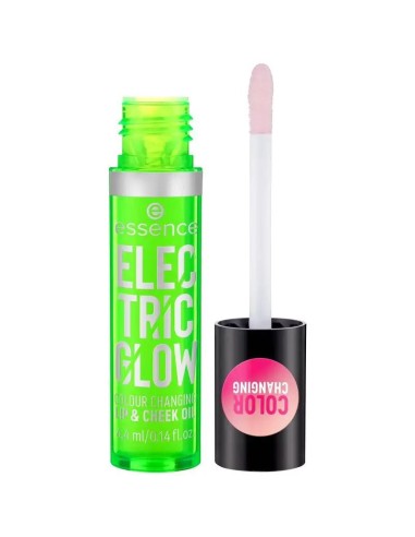 Essence Barra De Labios Y Mejillas Que Cambia De Color Electric Glow, 4,4 ml