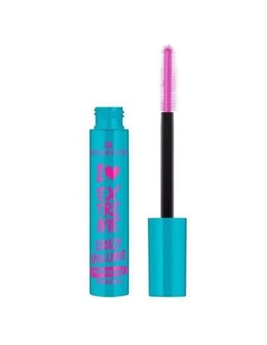 Essence I Love Extreme Crazy Volume Máscara De Pestañas Voluminizadora Resistente Al Agua, 12 ml