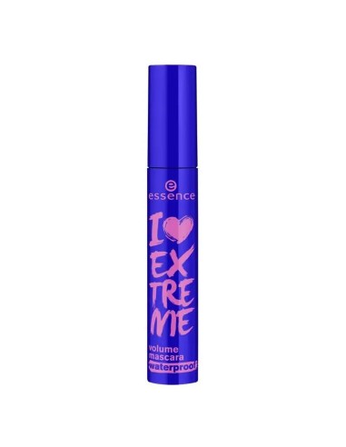 Essence I Love Extreme Máscara Volumen Resistente Al Agua, 12 ml