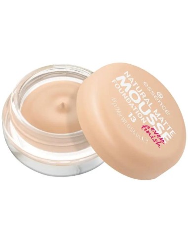 Essence Maquillaje En Mousse Natural Matte Mousse Foundation 13, 16 gr