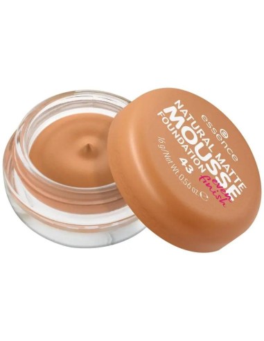 Essence Maquillaje En Mousse Natural Matte Mousse Foundation 43, 16 gr