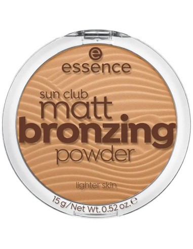 Essence Sun Club Polvo Bronceador Mate 01, 15 gr