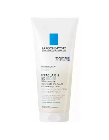 La Roche Posay Effaclar H Iso-Biome Crema Lavante, 200 ml