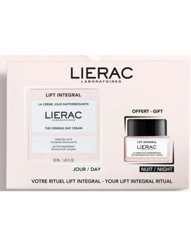 Lierac Set Crema Día Lift Integral + Mini Talla  Crema Noche 20Ml