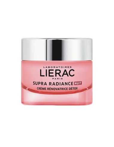 Lierac Supra Radiance Crema Noche Anti-Arrugas Detox 50 ml