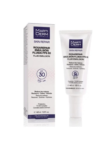 Martiderm Rosarepair Emulsión Fluida SPF 30 40 ml