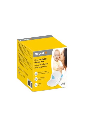 Medela Discos Absorbentes Ultratranspirables 60 Uds