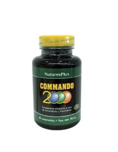 Natures Plus Commando 2000 (Antioxidante) 60 Comp.