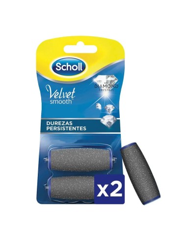 Scholl Recambios Lima Velvet Smooth Durezas Persistentes 2 Unidades