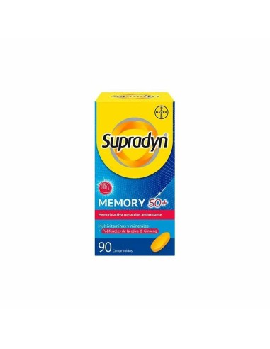 Supradyn Memory 50+, 90 comprimidos Recubiertos