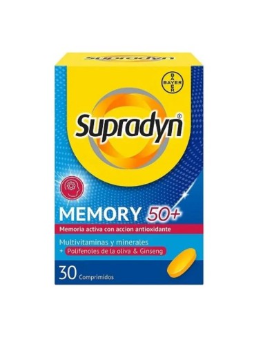 Supradyn Memoy 50+ Años 30 comprimidos