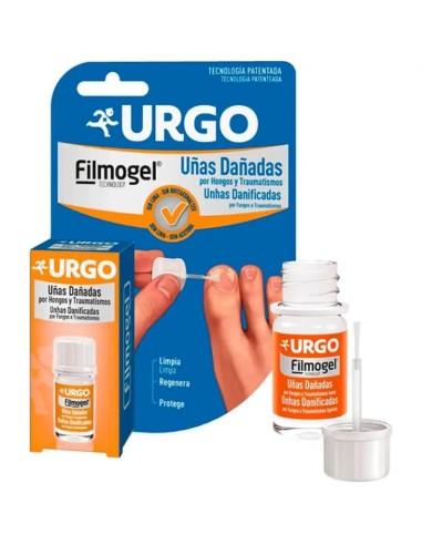 Urgo Uñas Dañadas Filmogel Frasco, 3,3 ml