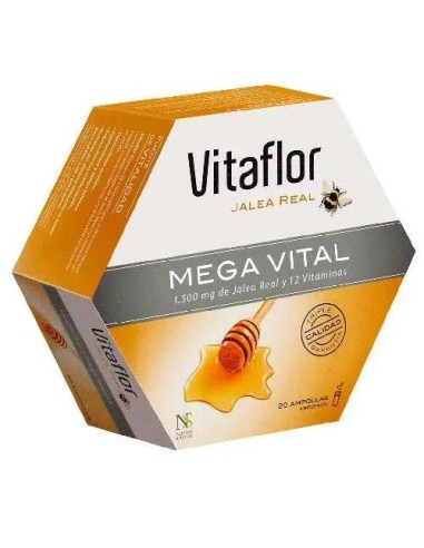 Vitaflor Mega Vital 20 Viales