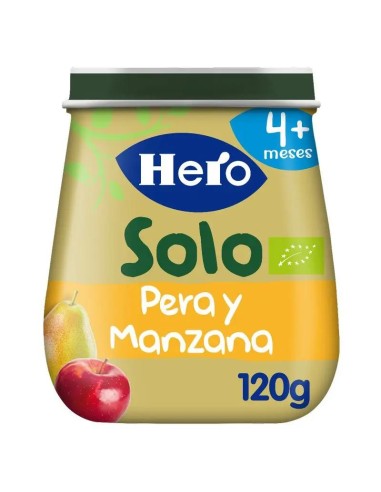 Hero Baby Tarrito Eco Hero Solo Pera Y Manzana 120G