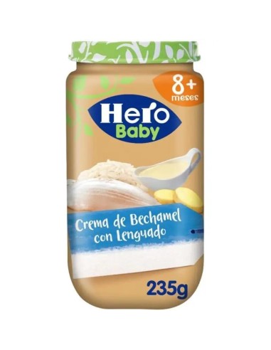 Hero Baby Tarrito Hero Baby Crema De Bechamel Con Lenguado 235G