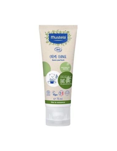 Mustela Crema Pañal Bio, Tubo 75 ml