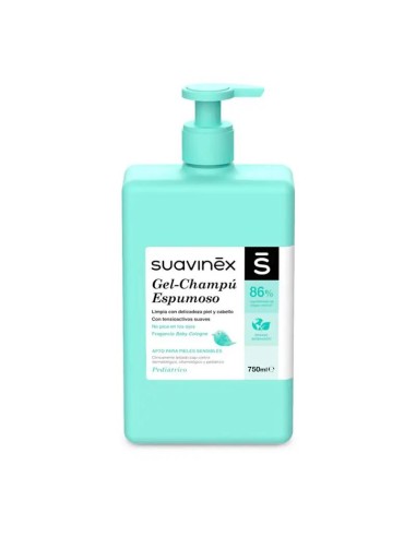 Suavinex Gel-Champú Espumoso, 750 ml