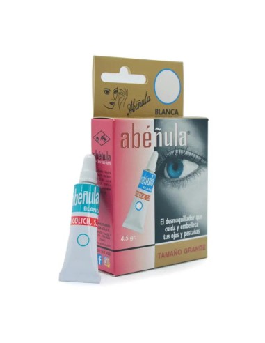 Abéñula Maquillaje Para Ojos Grande Color Blanco, 4,5 gr