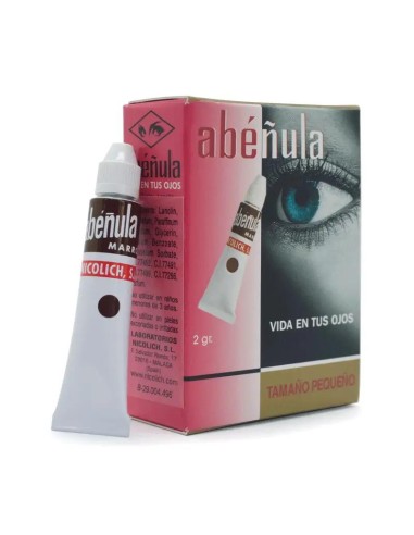 Abéñula Maquillaje Para Ojos Pequeño Color Marrón, 2 gr