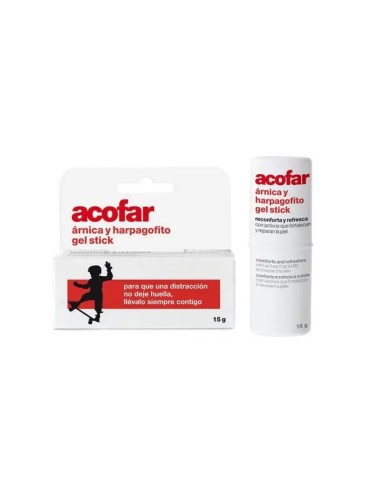 ACOFAR Gel stick arnica y harpagofito 15 ml