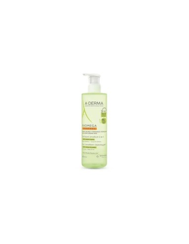 Aderma Exomega Gel Limpiador 2 En 1 500 ml