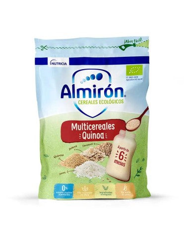 Almirón Cereales Infantiles Ecológicos Multicereales con Quinoa, 200g