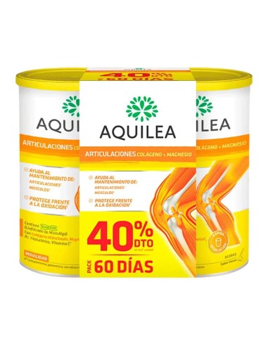 Aquilea Duplo Articulaciones Colágeno + Magnesio 2ª unidad 40% Dto.