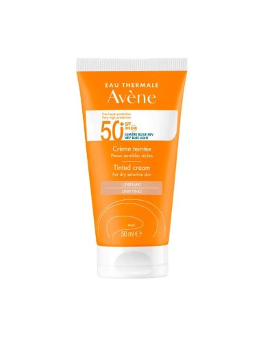 Avene Crema Solar Pieles Sensibles SPF 50+ Color 50 ml