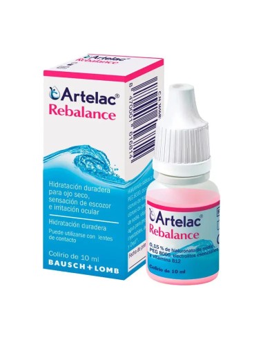 Bausch & Lomb Artelac Rebalance Gotas Oculares Esteriles 10 ml