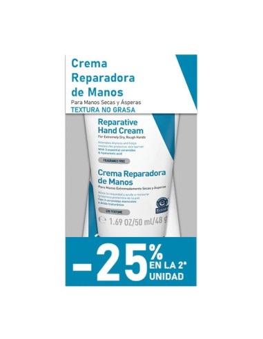 CeraVe Duplo Crema de Manos, 2X50 ml