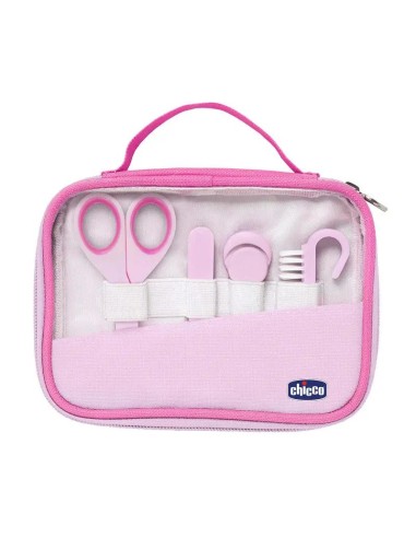 Chicco - Set de Cuidado de Uñas Happy Hands Rosa