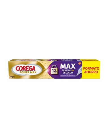 Corega Maximo Sellado Crema Fijadora, 70 gr