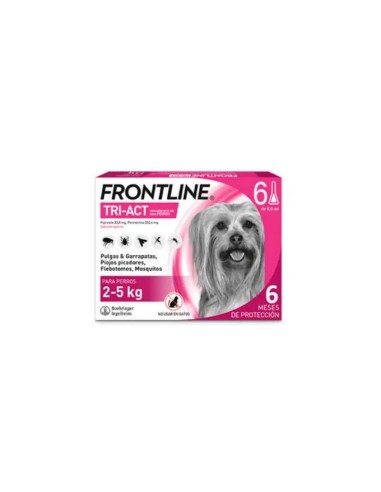 Frontline Tri-Act 2-5Kg 6Pip Xs