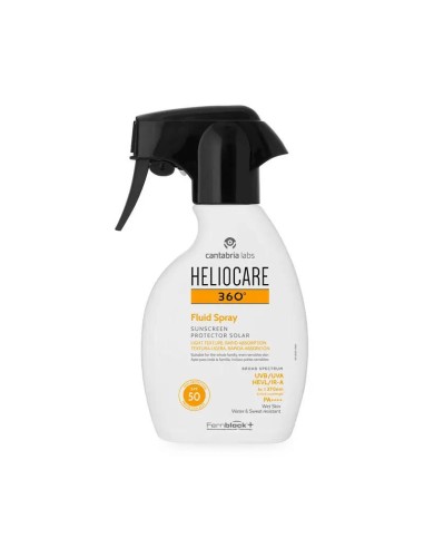 Heliocare 360º Fluid Spray Spf 50 250 Ml