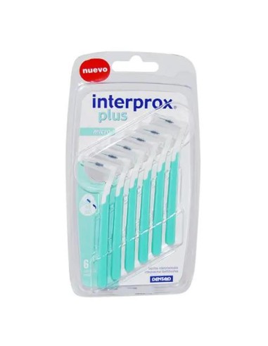 Interprox Plus Cepillo Dental Interproximal Micro 6 unidades