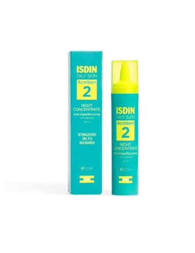 Isdin Acniben Night Concentrate Anti-Imperfecciones, 27 Ml