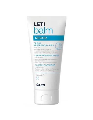 Letibalm Repair Crema Reparadora De Pies, 100 ml