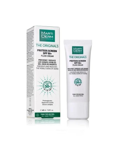 Martiderm Proteos Screen SPF50+ Crema Fluida 40 ml