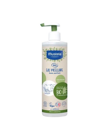 Mustela Agua Micelar BIO, 400ml