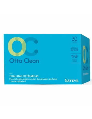 Oftaclean Toallitas Oftalmológicas, 30 Toallitas