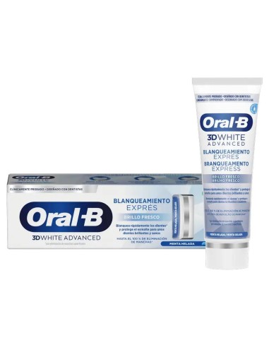 Oral-B Braun 3D Whit Express Brillo Fresco 75Ml