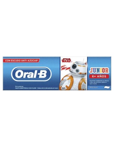 Oral-B Junior Star Wars Pasta Dentífrica 75 ml, +6 Años