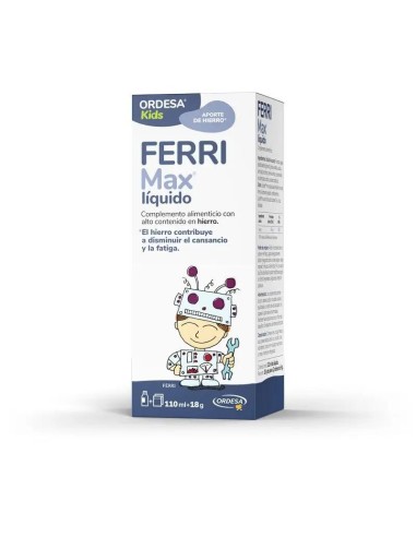 Ordesa  Ferrimax Liquido, 110 Ml + 2 Sobres