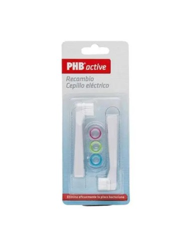 PHB ACTIVE RECAMBIO CEPILLO ELÉCTRICO 2 UNIDADES