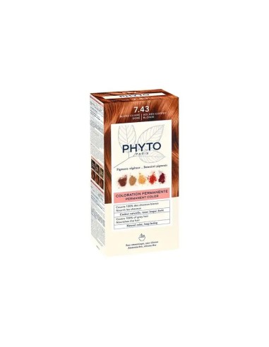 Phyto 7.43 Rubio Dorado Cobrizo