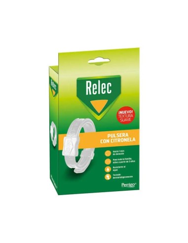 Relec Pulsera Antimosquitos Blanca