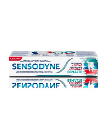 Sensodyne Sensibilidad, Encías Y Esmalte Pasta De Dientes, 75 ml